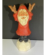 8” David Frykman Oh the Joy Santa Figurine Christmas Saint Nick - £8.77 GBP