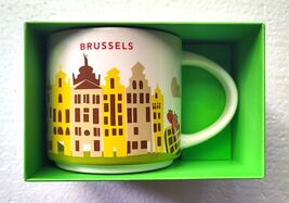 Starbucks You Are Here &#39;Yay City Mug&quot; - 414ml / 14oz - Brussels / Bruxelles - $967.83 MXN