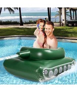 Tank Pool Floats Adult Inflatable Tank Pool Float With Water Cannon, Arm... - £80.58 GBP