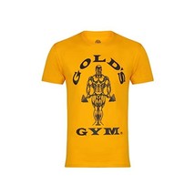Goldsgym Muscle Joe T-Shirt - Gold, X-Large  - £18.97 GBP
