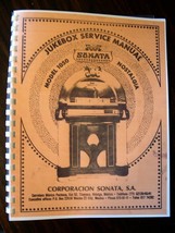 Wurlitzer Model 1050 Sonta Jukebox Manual - $19.99