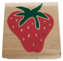 Posh Impressions Rubber Stamp Strawberry Fruit Food Summer Nature Garden... - £3.98 GBP