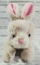 Animal Adventure Plush Rabbit White Pink 2016 9 Inch Kid Gift Toy Stuffed Easter - £9.10 GBP