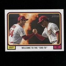 2022 Topps Heritage High Number Welcome to the Sho-To Combo Card CC-7 - £3.15 GBP