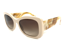 Prada Sunglasses SPRA08 11O-6S1 Nude Yellow Desert Frames Brown Gradient... - $287.09