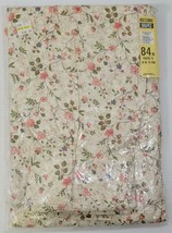 AJ) Vintage Rodless Decorations Permanent Press Floral Pair Matching Dra... - $914.97 MXN