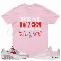 Pink REAL 1S T Shirt for N Air Force Low Rose Pink Red Valentines Day Max 90 - £20.31 GBP+