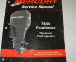 Mercury 75/90 Fourstroke Elettronica Carburante Iniezione Servizio Manuale - $69.99