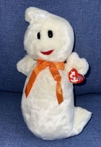 VINTAGE 2001 MWMTs &amp; RETIRED TY BEANIE BUDDY SPOOKY THE HALLOWEEN GHOST ... - £8.57 GBP