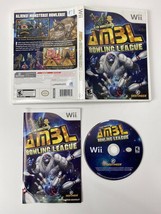Alien Monster Bowling League (Nintendo Wii, 2007) Tested &amp; Working CIB W/ Manual - £12.34 GBP