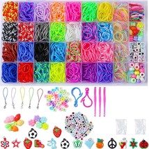 2500+ Rubber Band Bracelet Kit Making Kit, Colored Rubber Kids, Crafts G... - $29.99