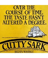 Cutty Sark Scots Whisky 1979 Advertisement Distillery Taste Over Time DWKK3 - $27.32 CAD