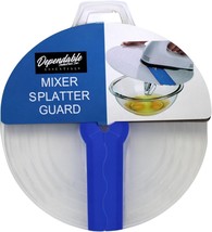 Splatter Guard for Mixer Hand Cooking Splash for Mixing Bowl Shield Cove... - $12.24 CAD