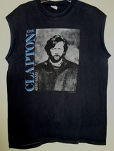 Eric Clapton Concert Tour Muscle Shirt Vintage 1985 Behind The Sun Single Stitch - £51.10 GBP