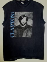 Eric Clapton Concert Tour Muscle Shirt Vintage 1985 Behind The Sun Single Stitch - £51.35 GBP