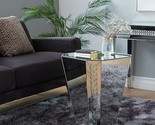 Deco 79 Wood Geometric Mirrored Accent Table, 20&quot; x 20&quot; x 24&quot;, Silver - $493.99