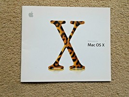 Welcome to Mac OS X 2002 Manual - $11.87