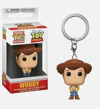 Woody - Disney Pixar - Toy Story Bobble-Head Funko Pocket Pop! Keychain - £4.41 GBP
