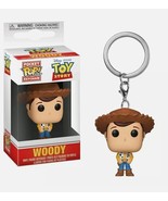 Woody - Disney Pixar - Toy Story Bobble-Head Funko Pocket Pop! Keychain - £4.32 GBP