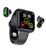 2 In 1  Waterproof Bluetooth Smart Watch With TWS Headset Earbuds For Sm... - $84.99