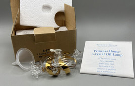 Ornament Christmas  Crystal Candy Oil Lame Gold Princess House #6470  2003 - £12.47 GBP