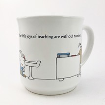 Vintage Teacher Coffee Mug Sandra Boynton The Little Joys of Teaching Gift Cup - £17.53 GBP