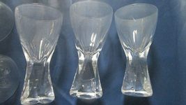 PEILL GERMANY FINEST CRYSTAL WINE AND SHOT GLASSES PICK1 (LETTER: A- 3 W... - $58.80+