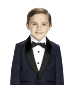 Boys Navy Shawl Executive Tuxedo 7580 - $1,277.74 MXN+