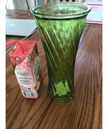 Flower Bud Vase Cut Glass Ships N 24h - $14.29