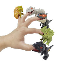 3pcs Finger Dinosaur Tricky Tyrannosaurus Model Biting Hand Fidget Jurassic Dino - $17.90