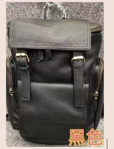 Wind Full Leather Men&#39;s Backpack Bag Tablet Computer Backpack Large Capacity Tra - £129.74 GBP