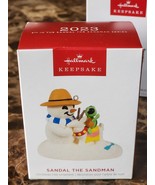 Hallmark 2023 Keepsake Ornament Sandal The Sandman Snowman NEW - £10.50 GBP