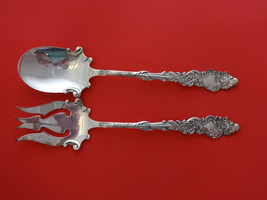 Columbia by 1847 Rogers Plate Silverplate Salad Serving Set 10 1/4&quot; - £151.85 GBP