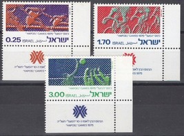 Zayix - Israel 564-566 Tabs Mnh Sports Hapoel Games 071822S65M - £1.19 GBP