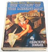 The Quest of the Missing Map by Carolyn Keene #19 HCDJ (Likely a First Edition) - £23.59 GBP