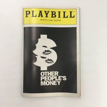 1989 Playbill Minetta Lane Theatre ‘Other People’s Money’ by Jerry Sterner - £11.39 GBP