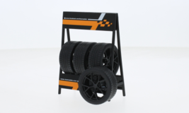 IXO Accessories RS3 Wheels Black 1:18 - $29.95