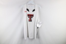 New Under Armour Mens L Sample Texas Tech University Fitted Track Single... - $69.25