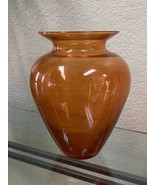Blenko Glass Tangerine Orange Vase 8” Tall - €60,18 EUR