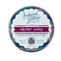 Hemp Furniture Wax Brown Gold Glitter NEW Junkyard Goddess Nag Champa Decor USA - £11.73 GBP