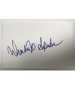 Wendie Jo Sperber (d. 2005) Signed Autographed 4x6 Index Card &quot;Back to t... - £23.59 GBP