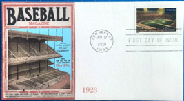 34¢ Crosley Field FDC / First Day Cover Hudeck Cachet U.S. #3512 (2001) Baseball - £1.17 GBP