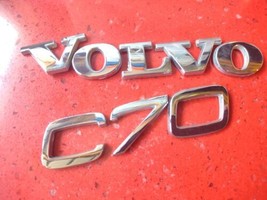 Genuine used VOLVO C70 BOOT BADGE Rear Emblem For Mk1 1997-2005 oem genuine - $17.09