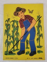 Judy Company Vintage Wooden Puzzle Farmer - £18.47 GBP