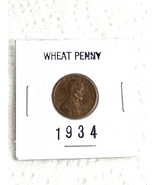Rare Coins 1934 Wheat Penny - $307.87 MXN