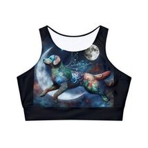 ZOozatz Portland Timbers Gray Sports Bra Activewear Soccer L NWT - $183.98 MXN