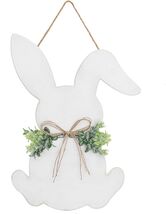 Elegant Rustic Easter Bunny Hanger for Front Door - 16.1 x 11.81 Inch - $37.57