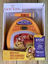 Disney Lion King Bluetooth MP3 Karaoke Machine with Light Show &amp; Store M... - $24.99