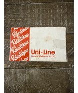 Uni-Line Part 600-290 24V SPST Relay - $3,126.41 MXN