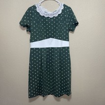 Titis Clothing Dress White Green Sz Xl New - $34.50